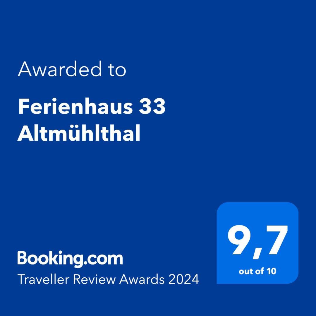 Ferienhaus 33 Altmuehlthal Βίλα Kinding Εξωτερικό φωτογραφία